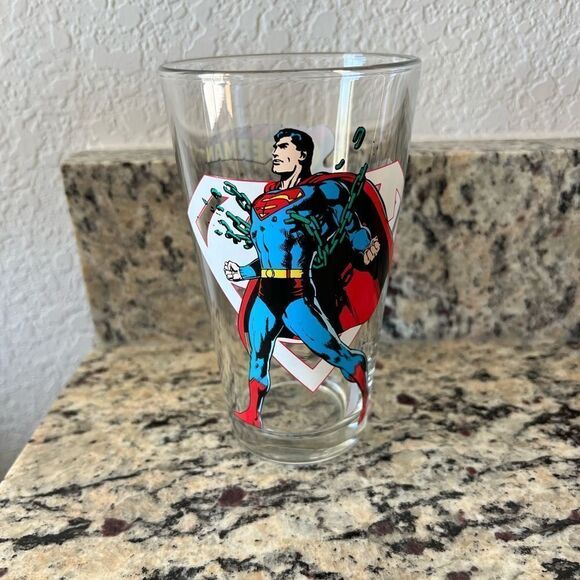 Superman Dc Comics Collector Glass - Picture 2 of 7